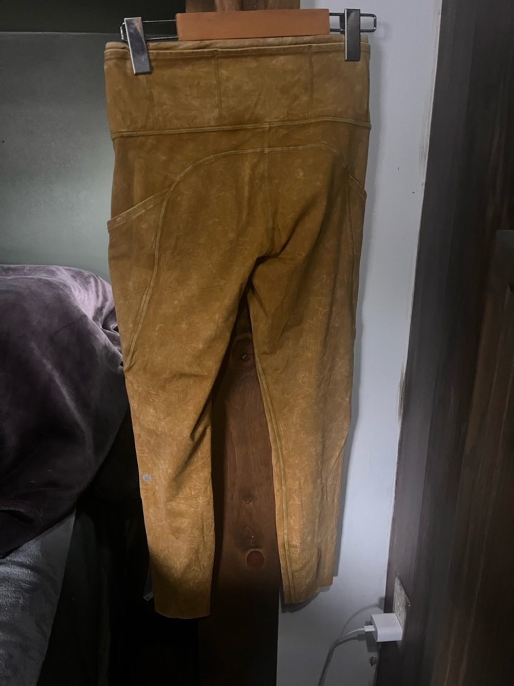 lululemon athletica Mustard Brown Pull-On Leggings